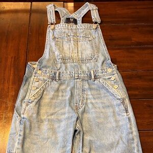 GAP Teen Light Blue Denim Overalls